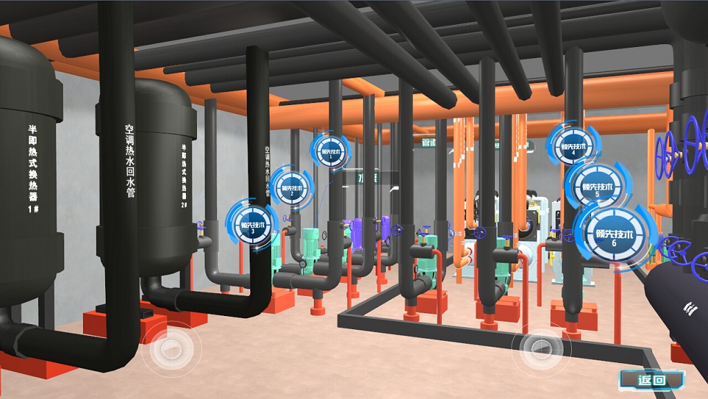 中央空調機房展示