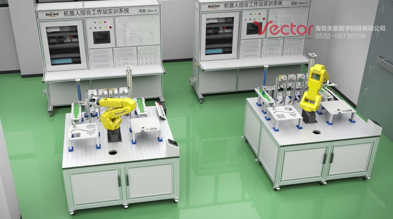 焊接機(jī)器人動畫，工業(yè)機(jī)器人動畫