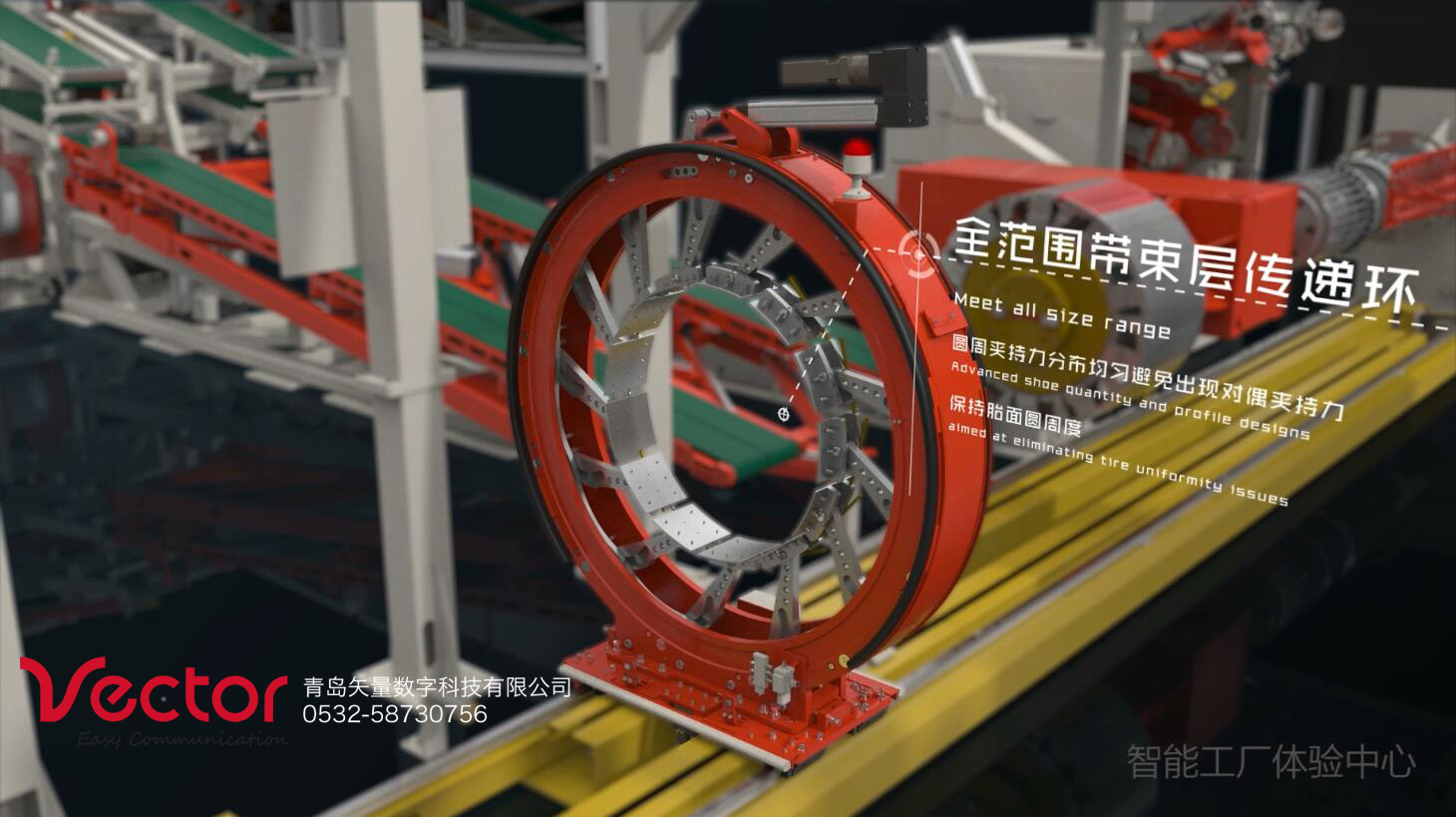 輪胎成型機動畫,工業動畫 輪胎成型機動畫,工業動畫